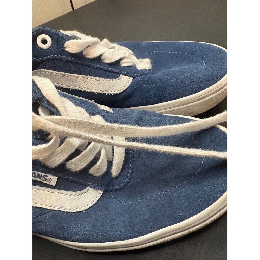 Vans Kyle Walker Pro Navy Blue Suede Skateboard Shoes Mens 7 UltraCush Wafflecup - Picture 2 of 8
